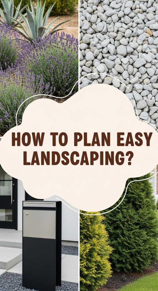 How To Plan Low Maintenance Front Yard Landscaping For Busy Lifestyles 6a11e5c04ddef