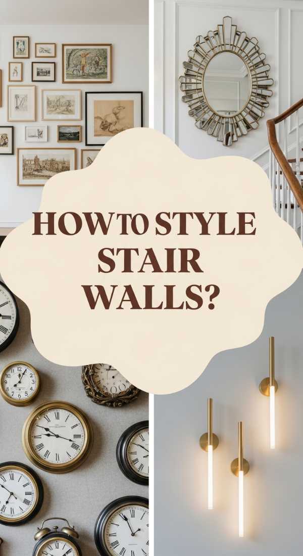 How To Plan Stairs Wall Decor Ideas For A Grand Entrance 6a06ba49123ce