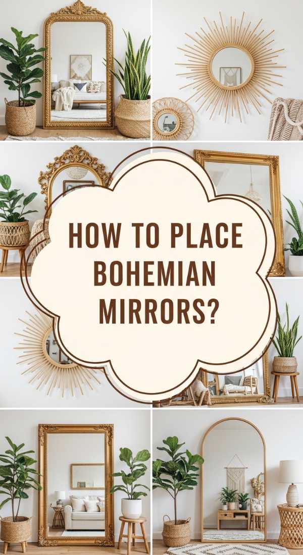 How To Position A Large Bohemian Mirror For Maximum Light 6a08229451bf6