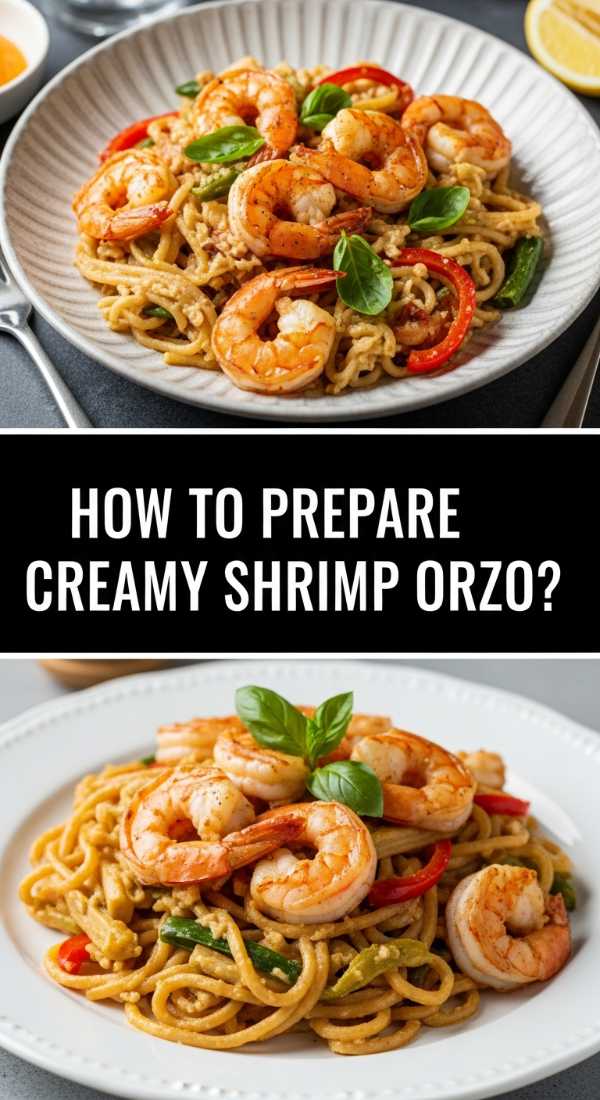 How To Prepare Creamy Shrimp Orzo 69fe13163072e