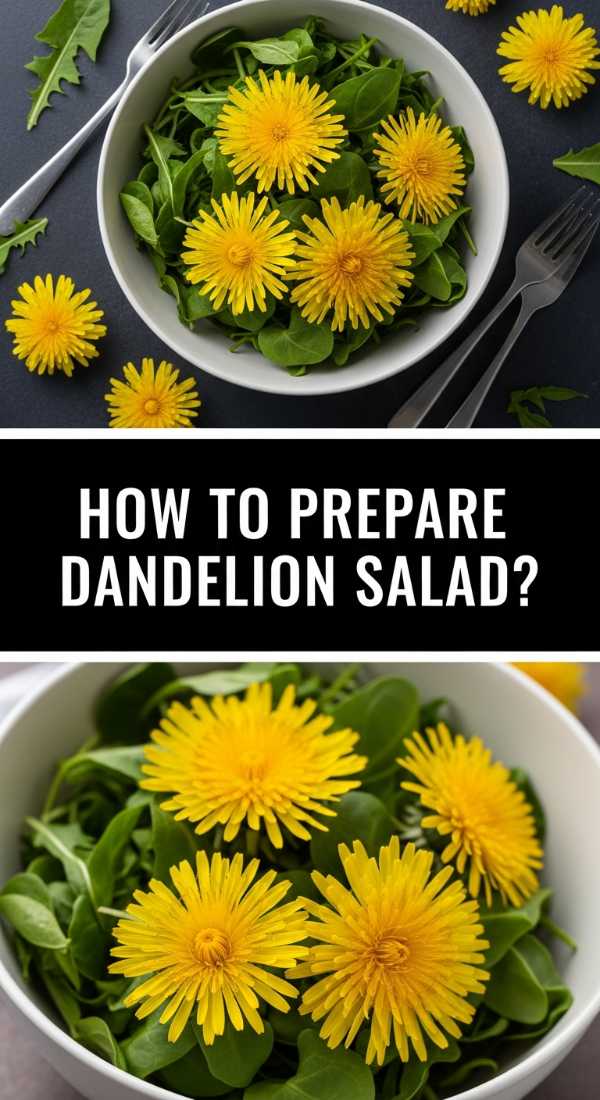 How To Prepare Dandelion Salad 69f44fac2baeb