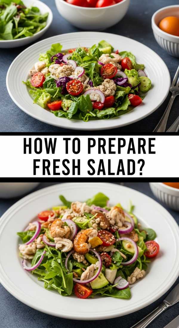 How To Prepare Fresh Salad 69f5c3fd4bb2e