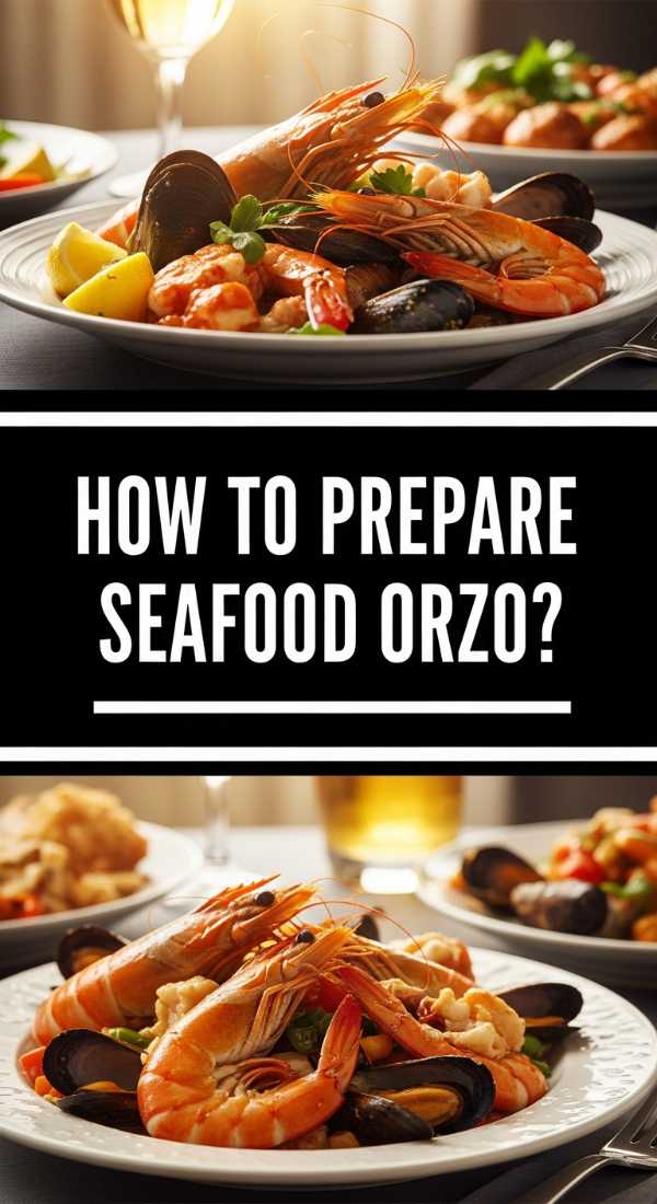 How To Prepare Seafood Orzo 69f44d163b0cf