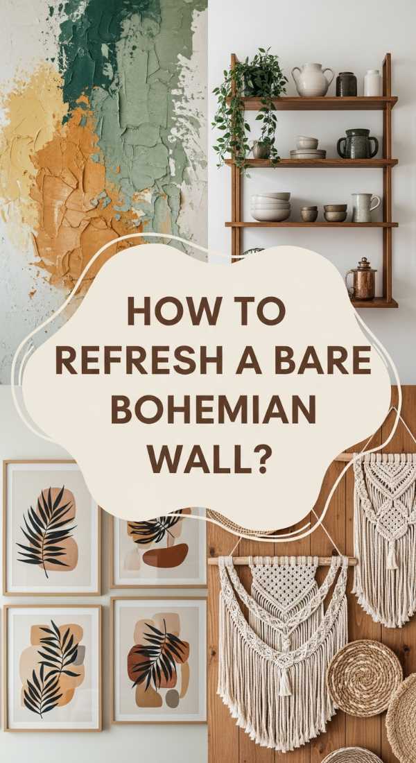How To Refresh A Bare Bohemian Wall For Visual Interest 6a081cffd2b1b