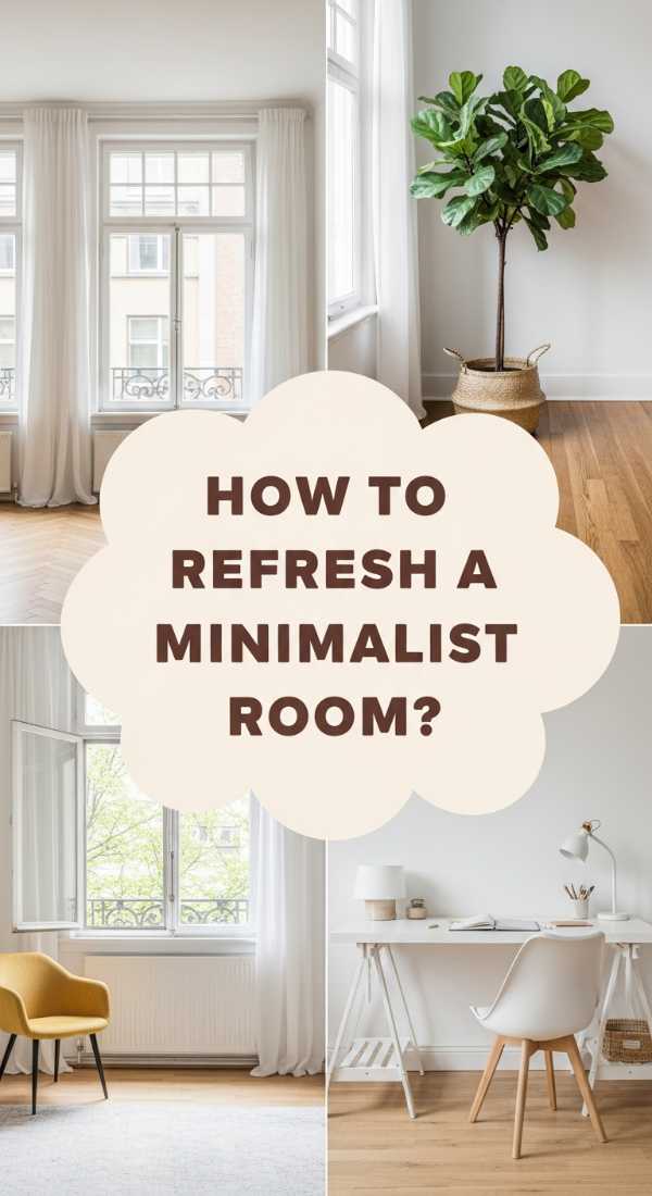 How To Refresh A Minimalist Room For A Bright New Perspective 6a081cea9fa0c