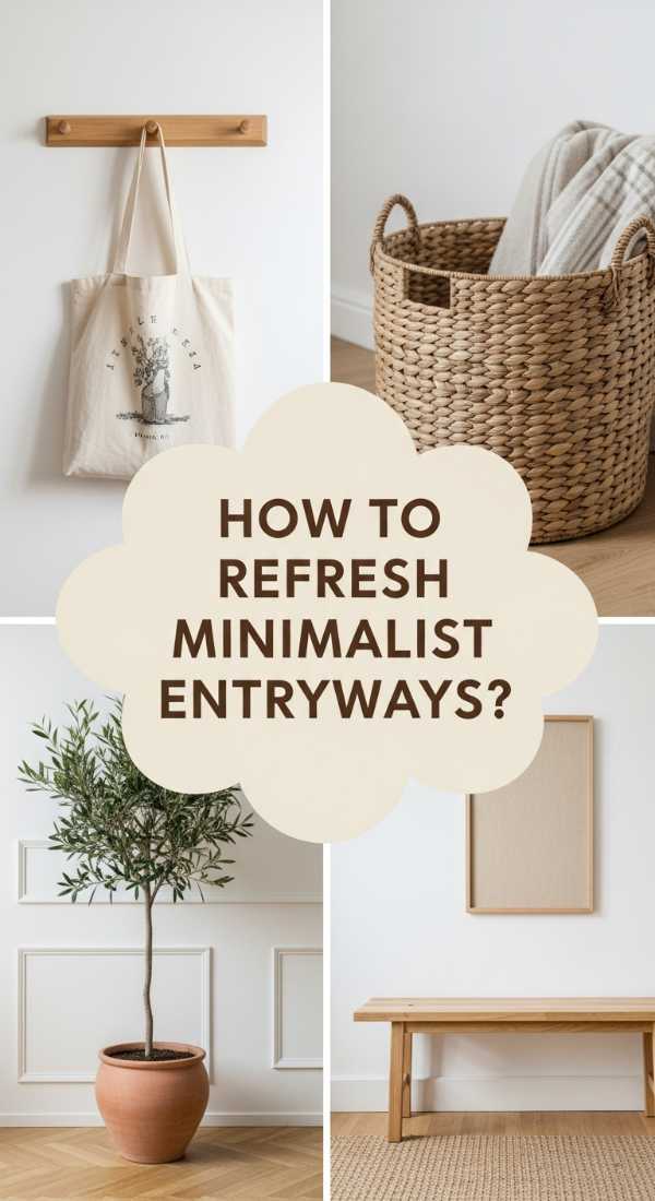 How To Refresh Your Minimalist Entryway For A Welcoming Vibe 6a0836ea22849