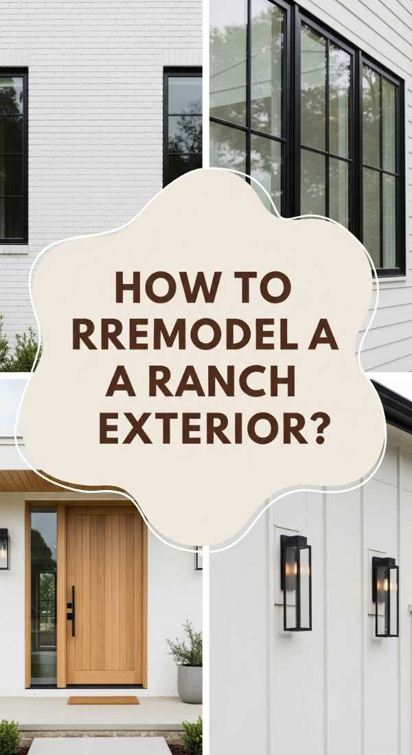 How To Remodel A Ranch Exterior For Modern Curb Appeal 6a12e570633b5