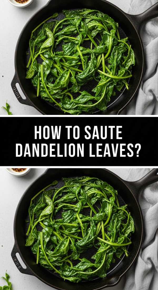 How To Saute Dandelion Leaves 69f44fabc70f4