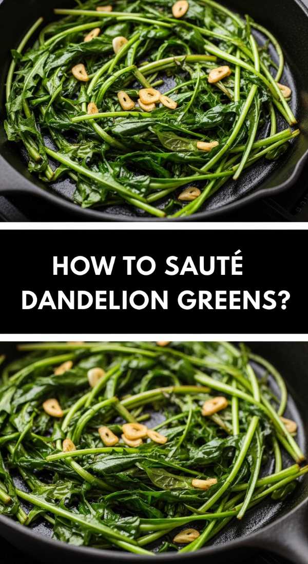 How To Saute Garlic Dandelion Greens 69f44faa446f8
