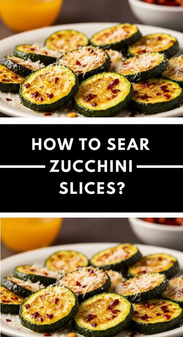 How To Sear Zucchini Slices 6a14913383849