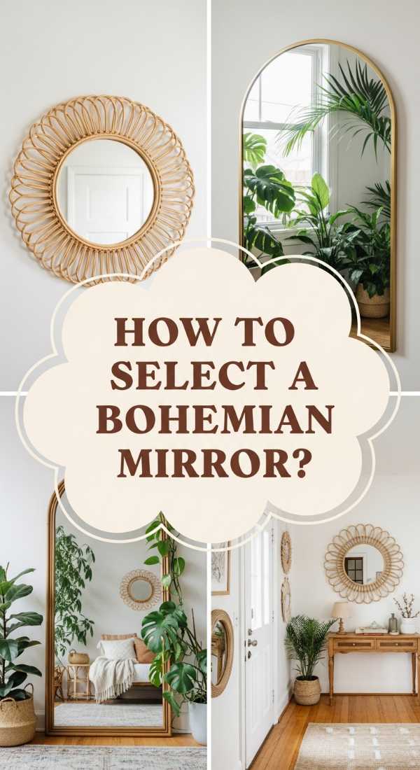 How To Select A Bohemian Mirror For Extra Light 6a083068b1ac7