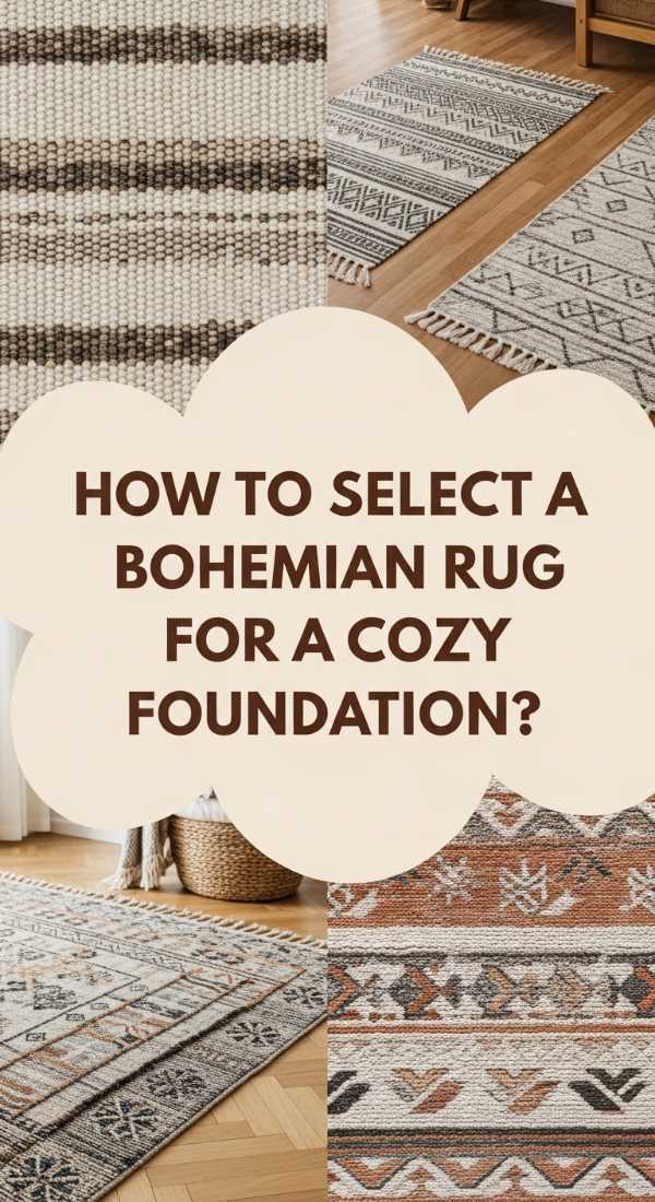 How To Select A Bohemian Rug For A Cozy Foundation 6a082298b360f
