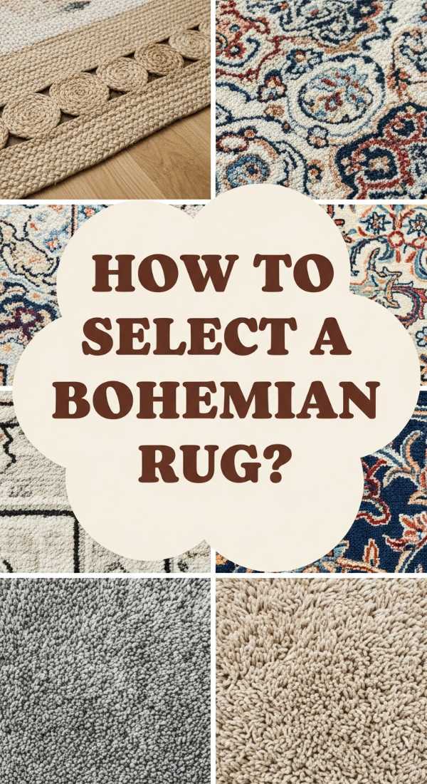 How To Select A Bohemian Rug For A Grounded Atmosphere 6a08218f2baac