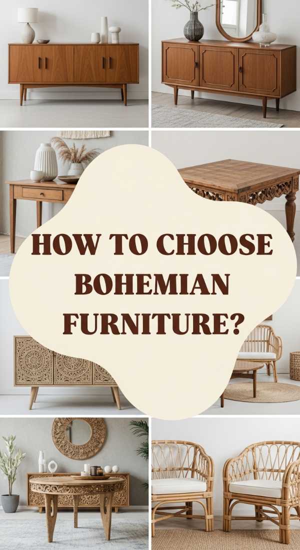 How To Select Bohemian Furniture For A Timeless Vintage Vibe 6a08218d08417