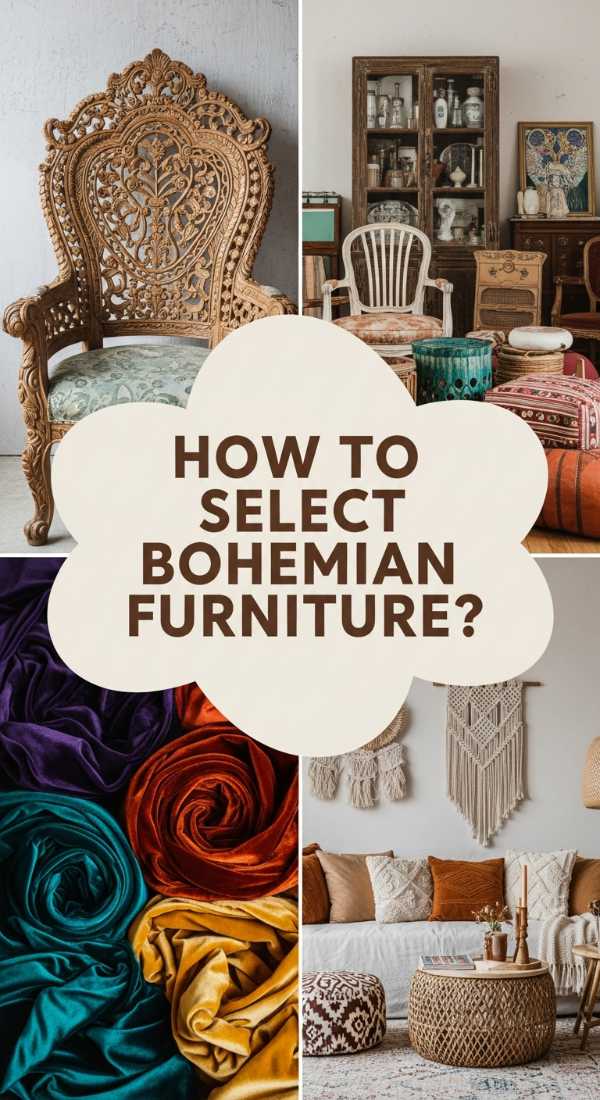 How To Select Bohemian Furniture For A Unique Personal Space 6a08304fe419b