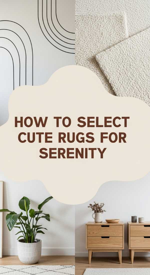 How To Select Cute Rugs For Bedrooms For A Serene Minimalist Oasis 69fda7fd3423b