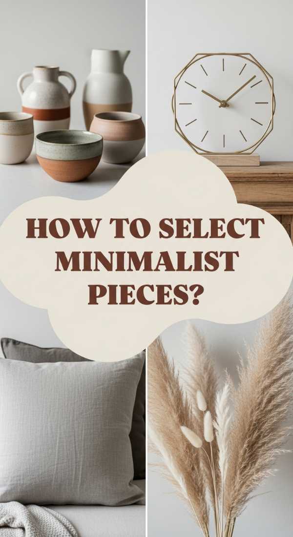 How To Select Decor Minimalist Pieces For Balanced Visual Harmony 6a08272a35996