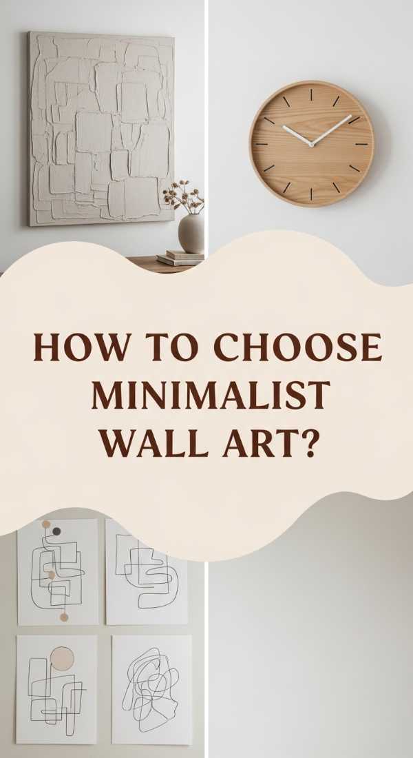How To Select Decor Minimalist Wall Pieces For Subtle Impact 6a08258598808