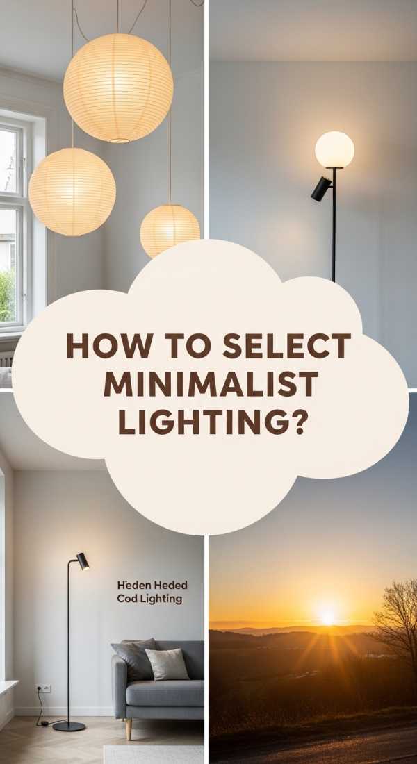 How To Select Minimalist Lighting For A Radiant Living Area 6a082a5ce3fdd