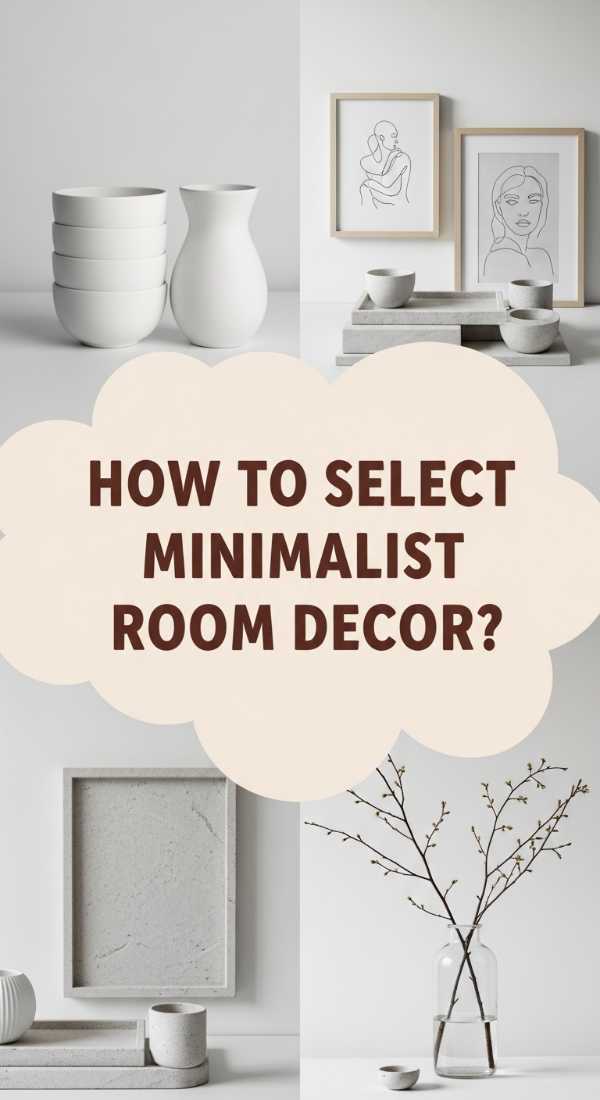 How To Select Minimalist Room Decor For A Simplified Lifestyle 6a082732344b2