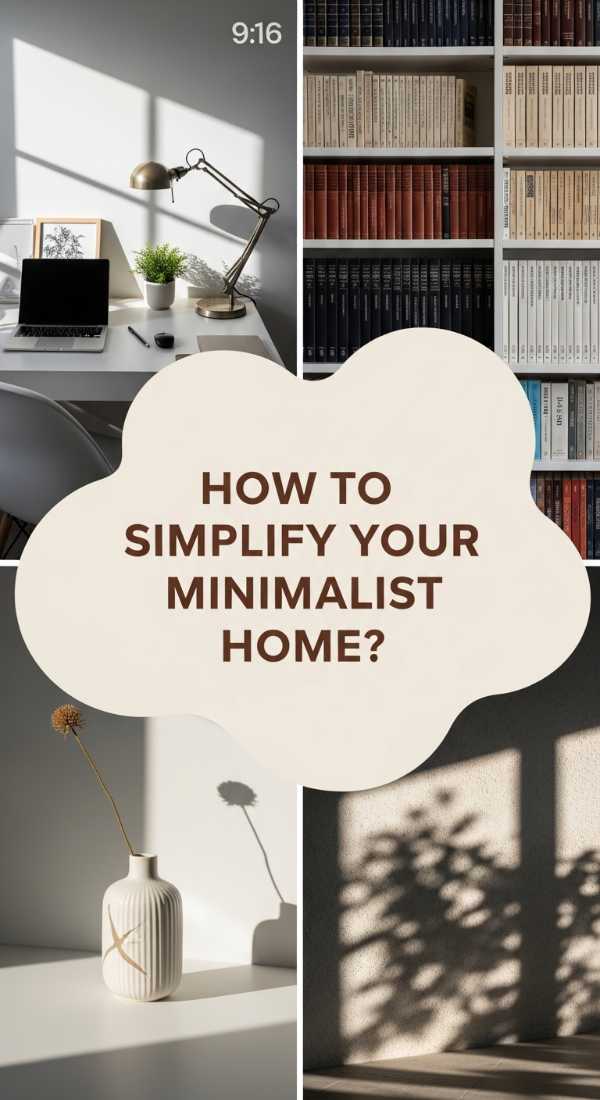 Minimalist Magic: Transforming Your Space into a Zen Retreat How To Simplify Your Minimalist Home For Better Mental Clarity 6a082f0743096