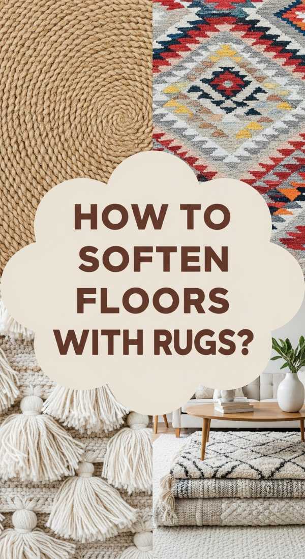 How To Soften Hardwood Floors With A Plush Bohemian Rug 6a0827408510d