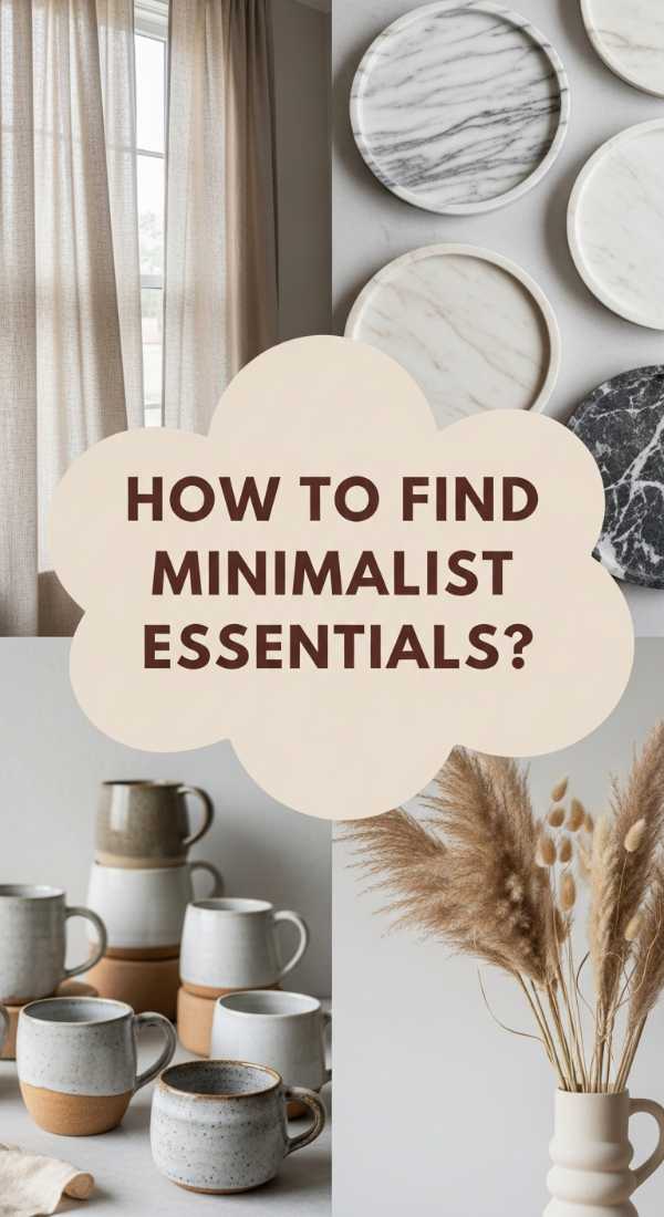How To Source Room Decor Minimalist Essentials For An Elegant Home 6a082406e8675