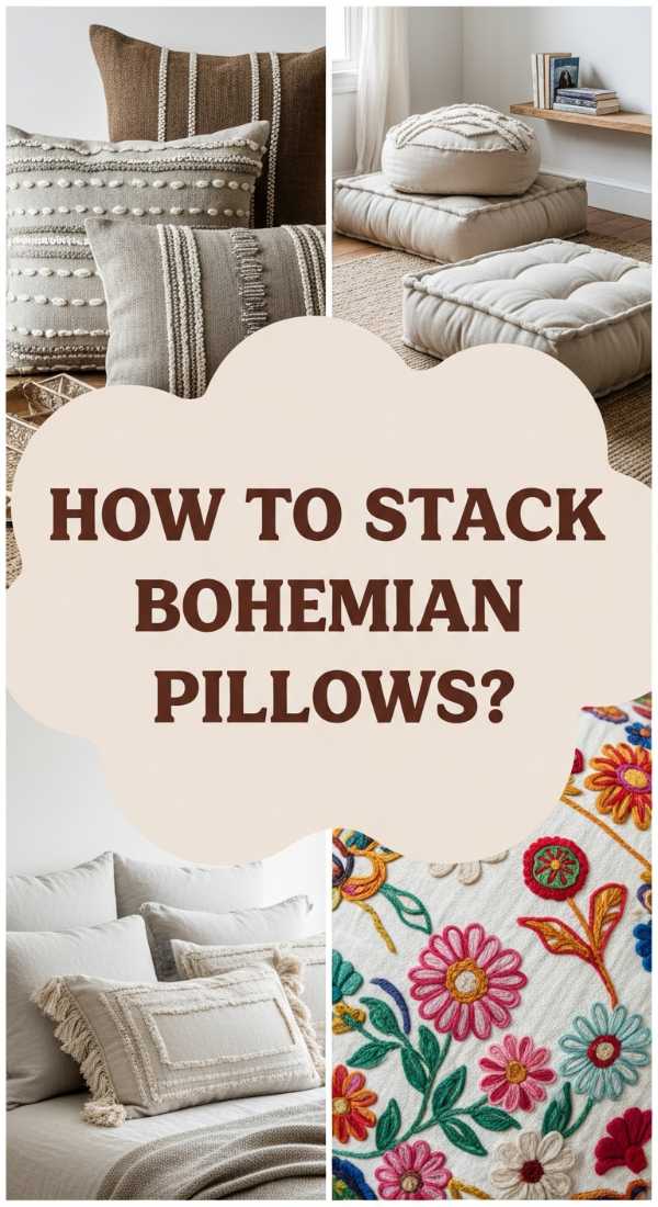 How To Stack Bohemian Pillows For A Sanctuary Bed 6a0831a9a5929