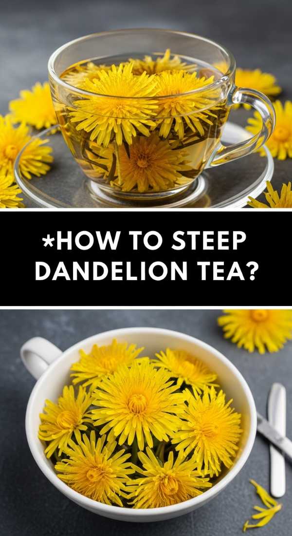How To Steep Dandelion Tea 69f44d17886bd
