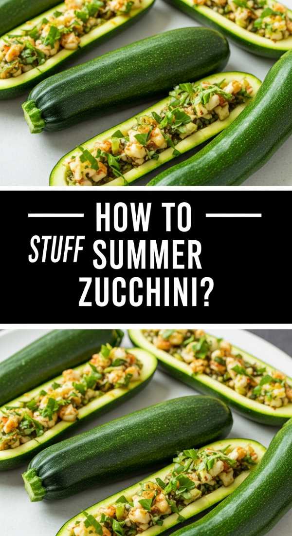 How To Stuff Summer Zucchini Boats 69fd827699d87