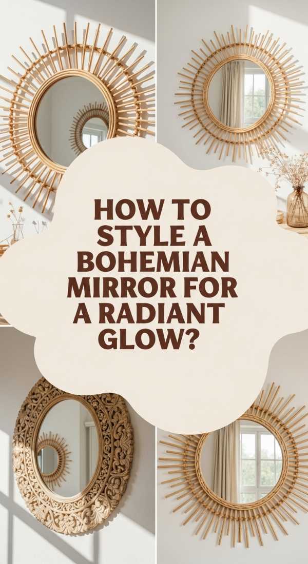 How To Style A Bohemian Mirror For A Radiant Glow 6a08229841e48