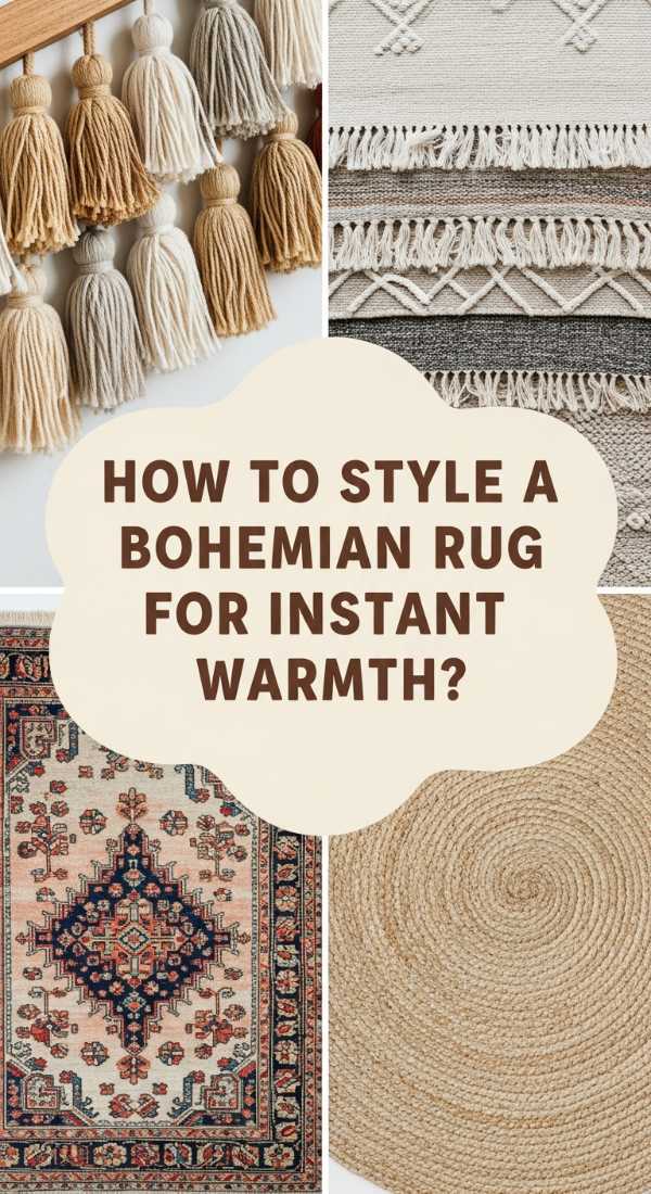 How To Style A Bohemian Rug For Instant Living Room Warmth 6a0827496e6e6
