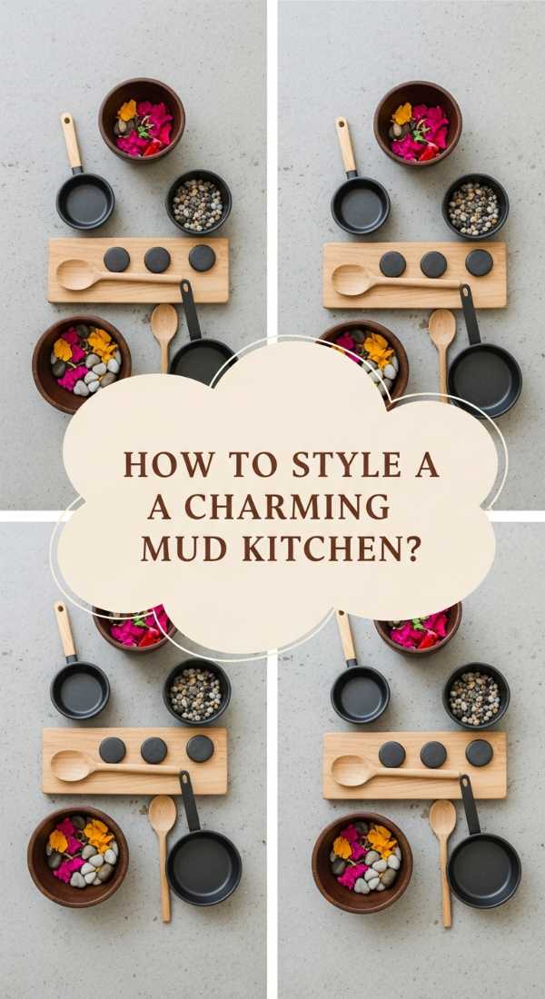 How To Style A Charming Mud Kitchen With Tiny Garden Tools 69f874f8831bc