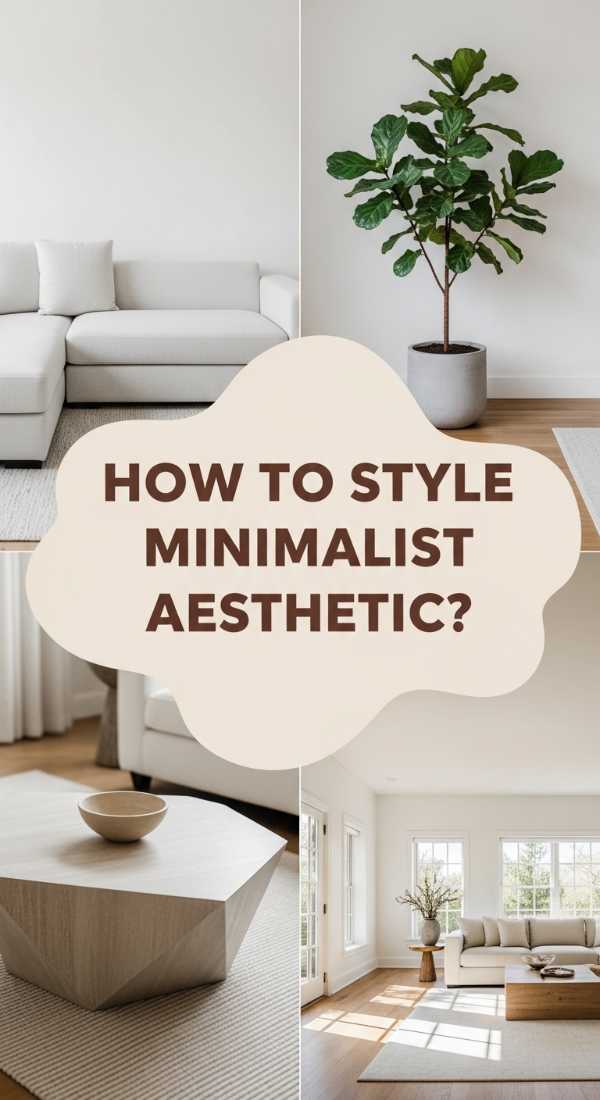 How To Style A Living Room Decor Minimalist Aesthetic For Modern Comfort 6a082573cb658