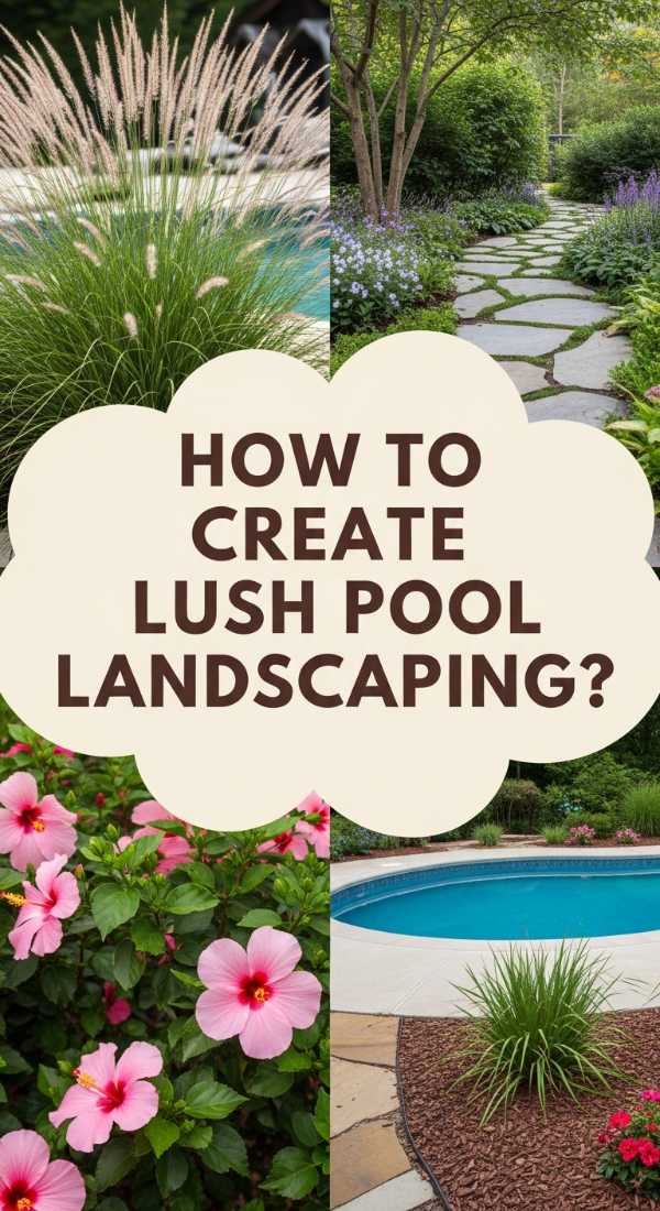 How To Style Above Ground Pool Landscaping For A Lush Garden Sanctuary 69fb1b0db30e9