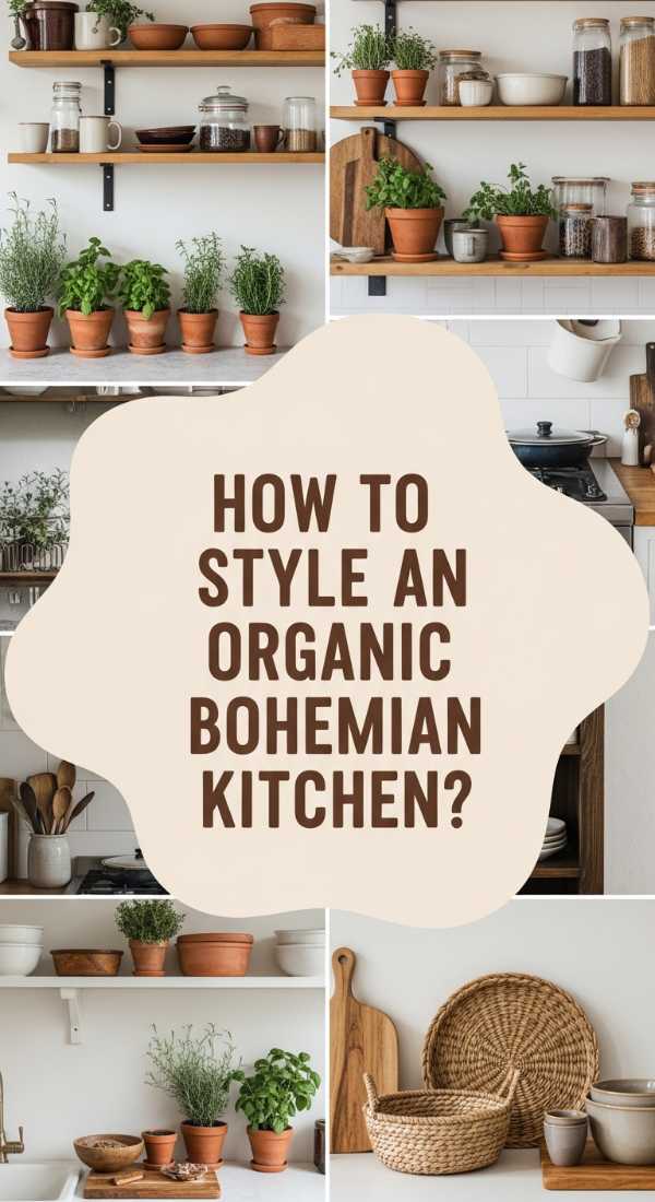 How To Style An Organic Bohemian Kitchen For Creative Cooking 6a081cfc4a37e