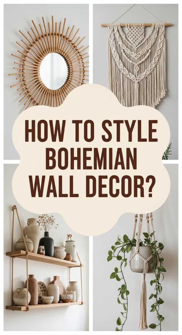 How To Style Bohemian Wall Decor For Artistic Expression 6a08228f3d920