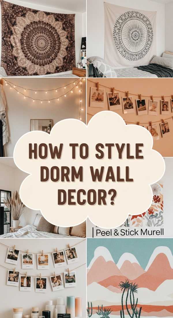 How To Style Dorm Wall Decor For A Chic Student Retreat 6a006fff94010