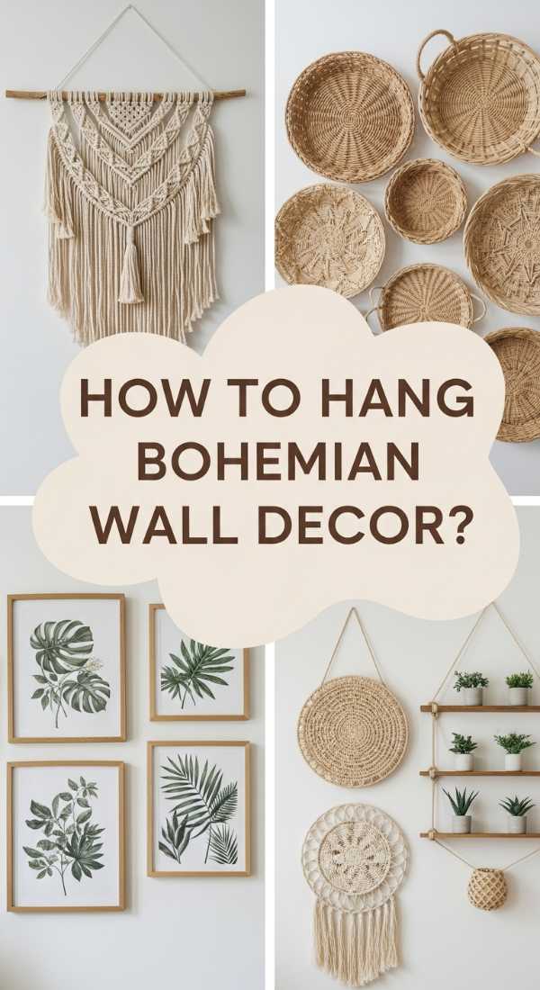 How To Style Intricate Bohemian Wall Decor For Artistic Flair 6a082294d0b06
