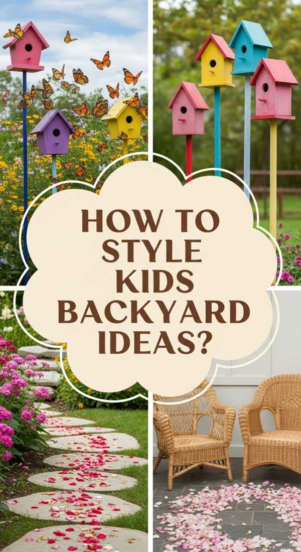 How To Style Kids Backyard Ideas For A Whimsical Garden Escape 69f487bc2d81d