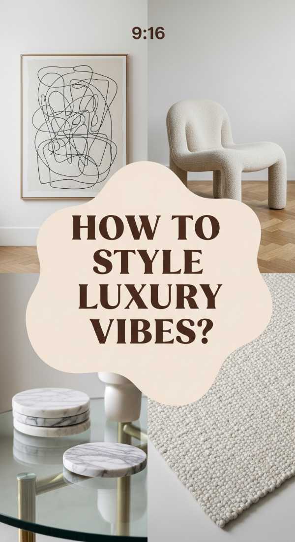 How To Style Living Room Decor Minimalist Features For Luxury Vibes 6a082f0f7ab3d