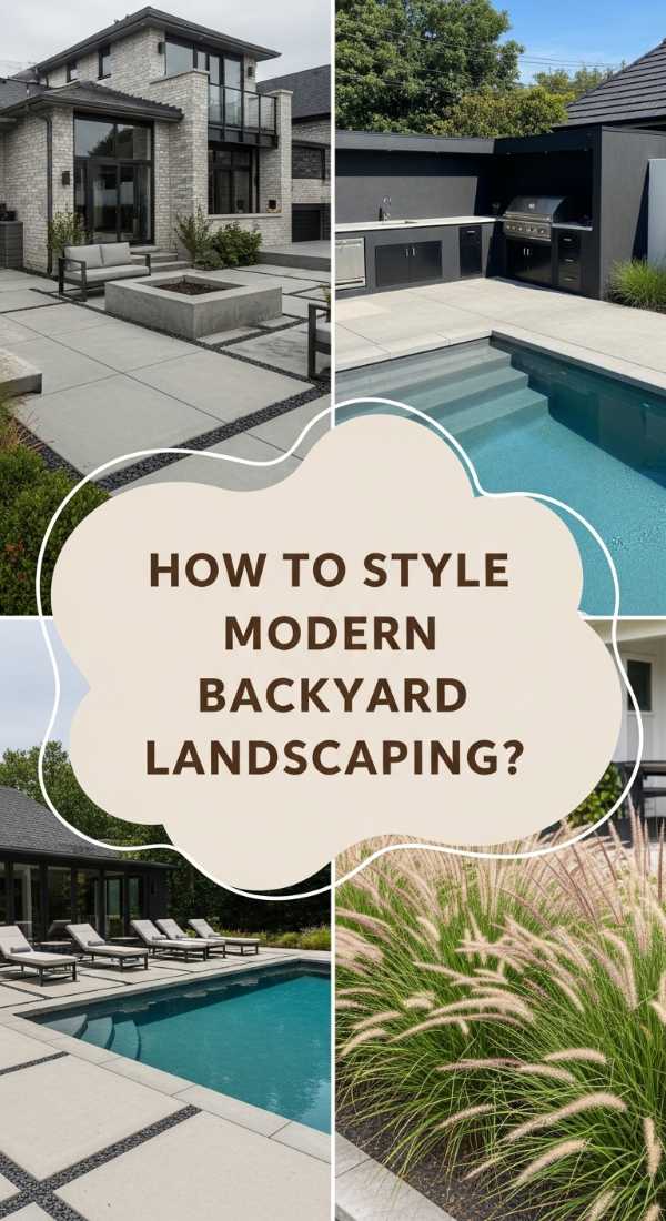 How To Style Modern Backyard Landscaping For Sophisticated Outdoor Living 6a0066b01cb33