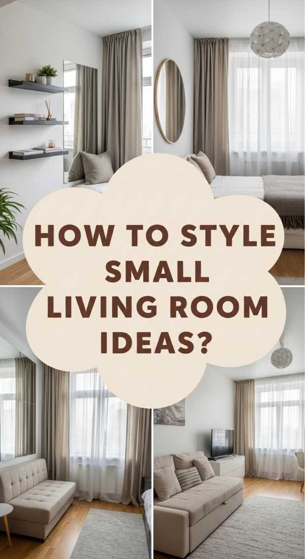 How To Style Small Living Room Ideas For Apartment Living And Cozy Vibes 6a082731c0cb7