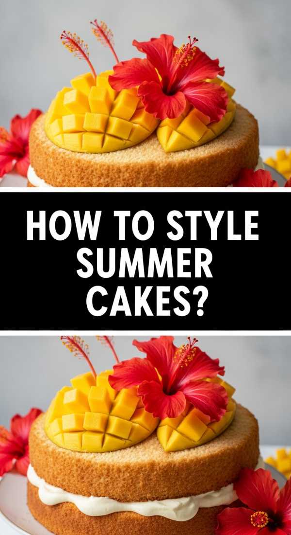 How To Style Summer Cakes 69fc220fabe88
