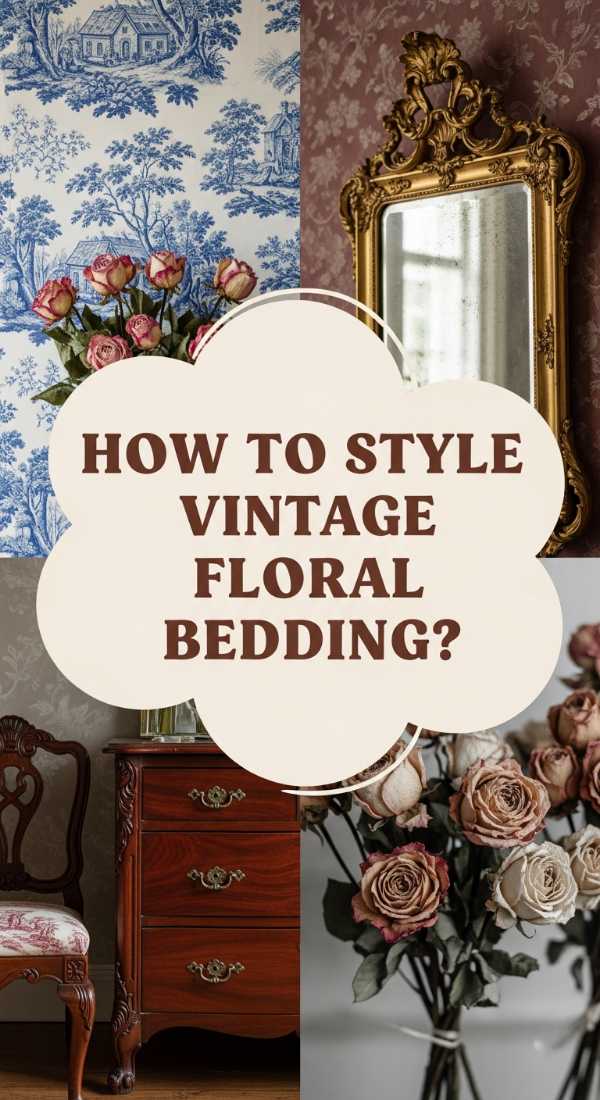 How To Style Vintage Floral Bedding For A Romantic Heritage Look 69fda8142a55a