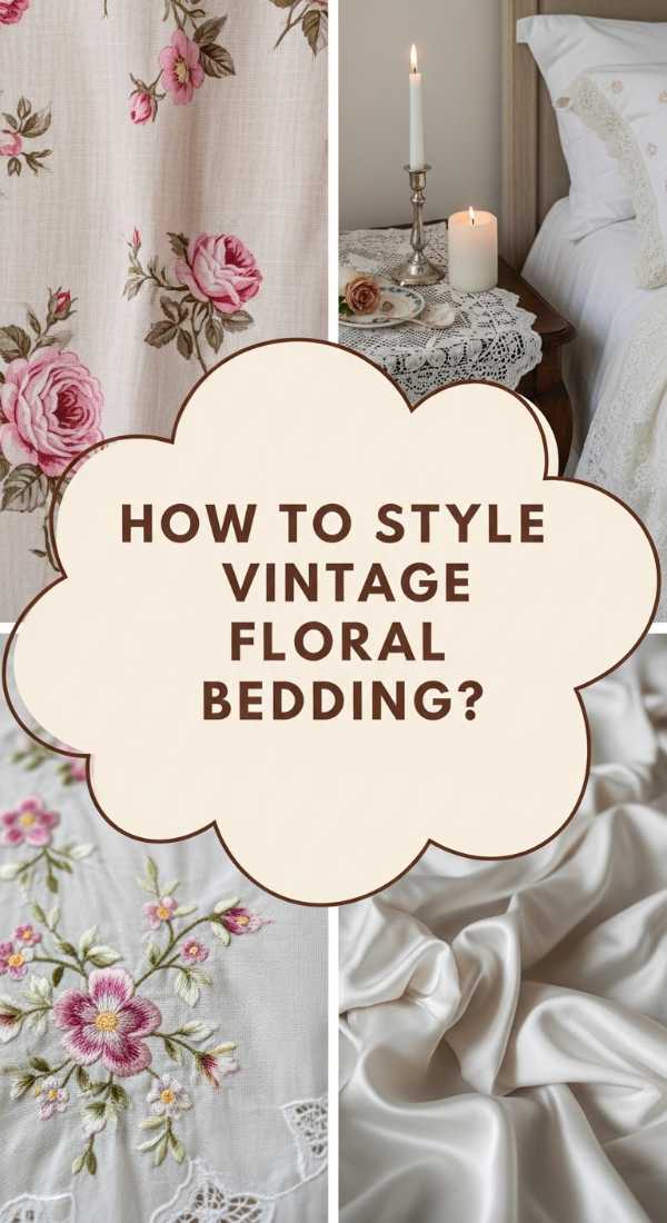 How To Style Vintage Floral Bedding For A Romantic Vibe 69f487c0af8fb