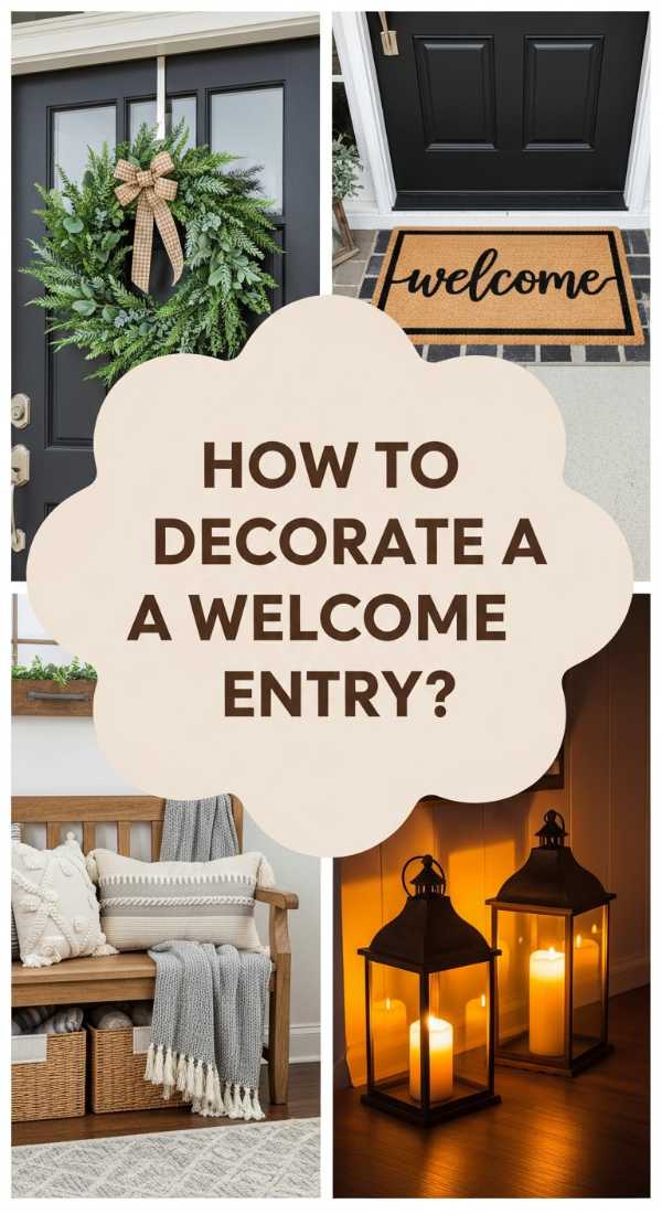 How To Style Welcome Decorations For The Most Inviting Entryway 6a081cd5c1143