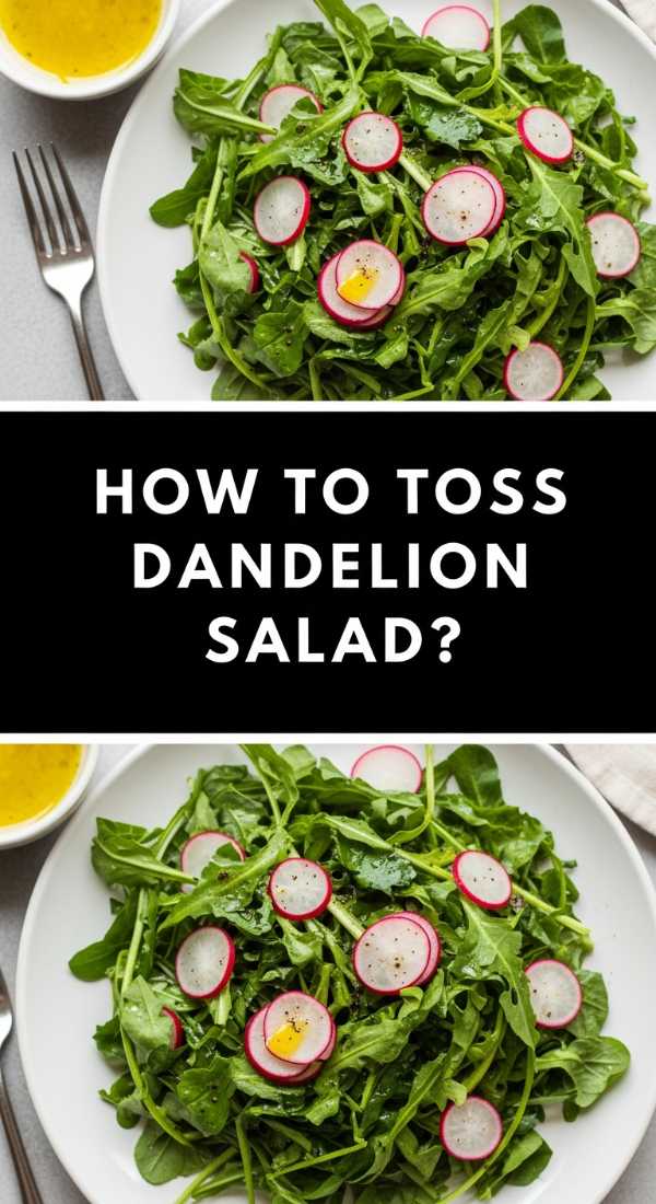 How To Toss Dandelion Salad 69f44d17c72de
