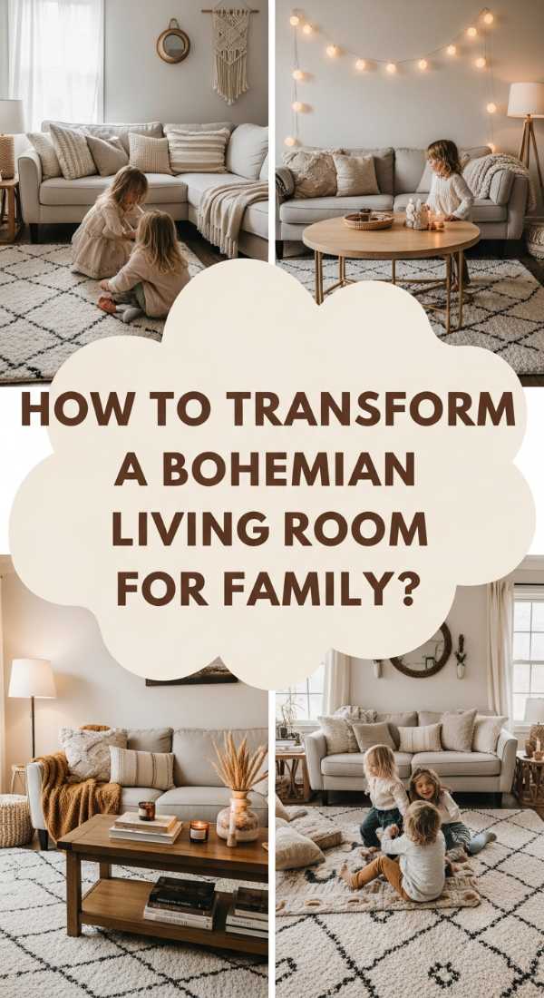 How To Transform A Bohemian Living Room For Ultimate Family Gatherings 6a08274dcef43