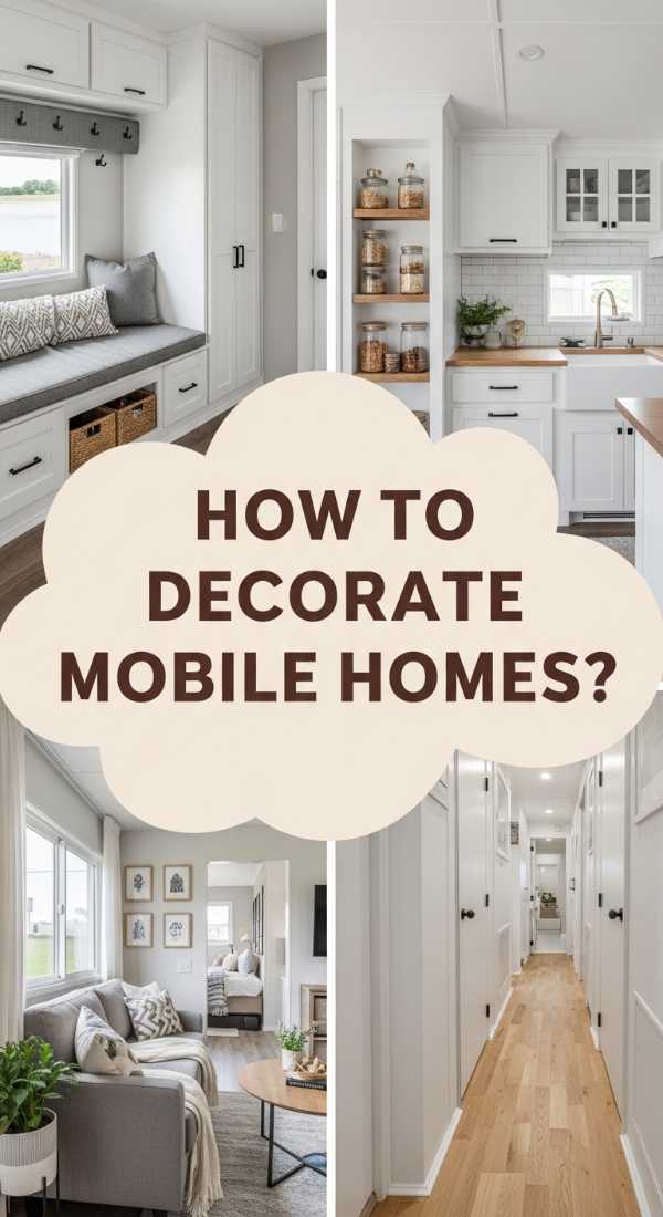 How To Transform Mobile Home Decorating For A Chic Compact Haven 6a12e45596c2f